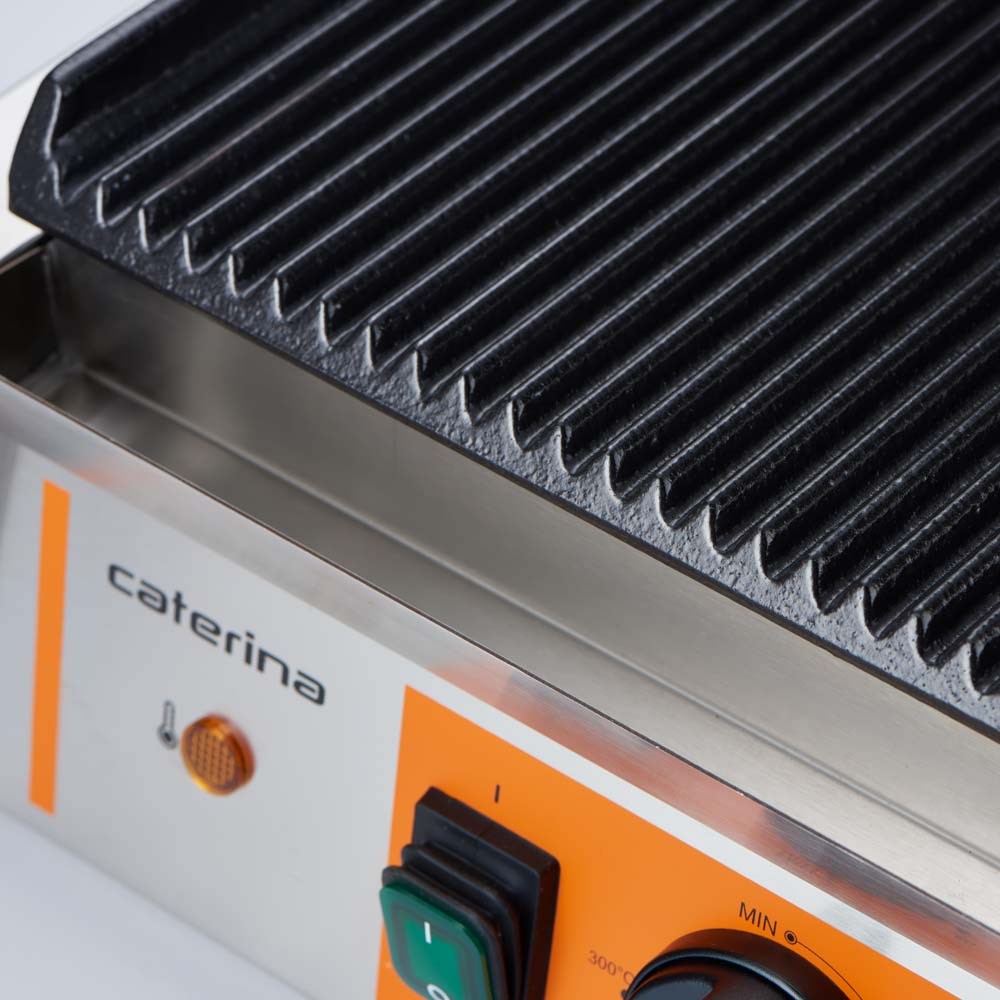 Doppel-Kontaktgrill CATERINA, 570x360x200 mm (BxTxH), 3,6 kW Doppel-Kontaktgrill CATERINA, 570x360x200 mm (BxTxH), 3,6 kW