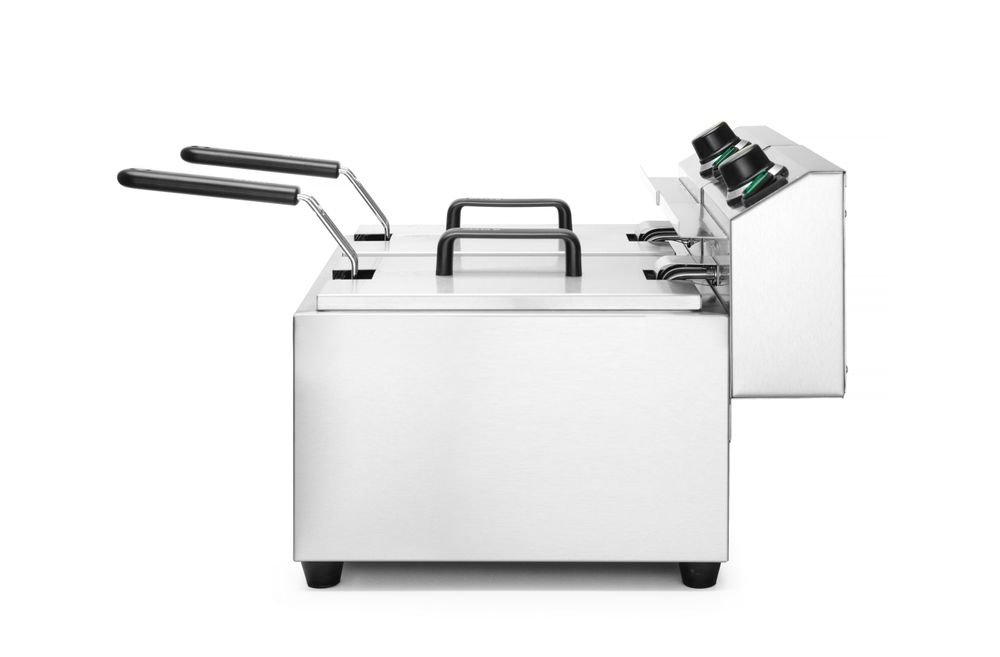 Profi Line Fritteuse, 2 × 8 l, HENDI, Profi Line, 16L, 230V/7000W, 605x460x(H)369mm Profi Line Fritteuse, 2 × 8 l, HENDI, Profi Line, 16L, 230V/7000W, 605x460x(H)369mm