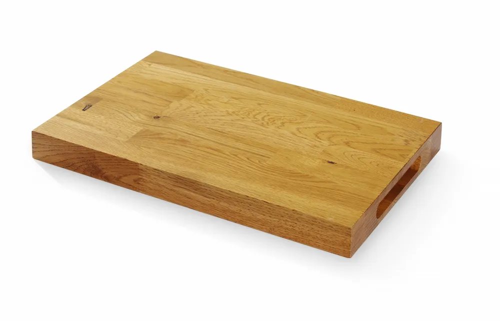 Servierbrett aus Eichenholz, 420x280x(H)40mm Servierbrett aus Eichenholz, 420x280x(H)40mm