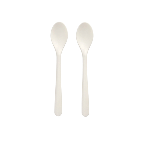 50000 Kaffeelöffel "Folia" C-PLA 14,5 cm weiss