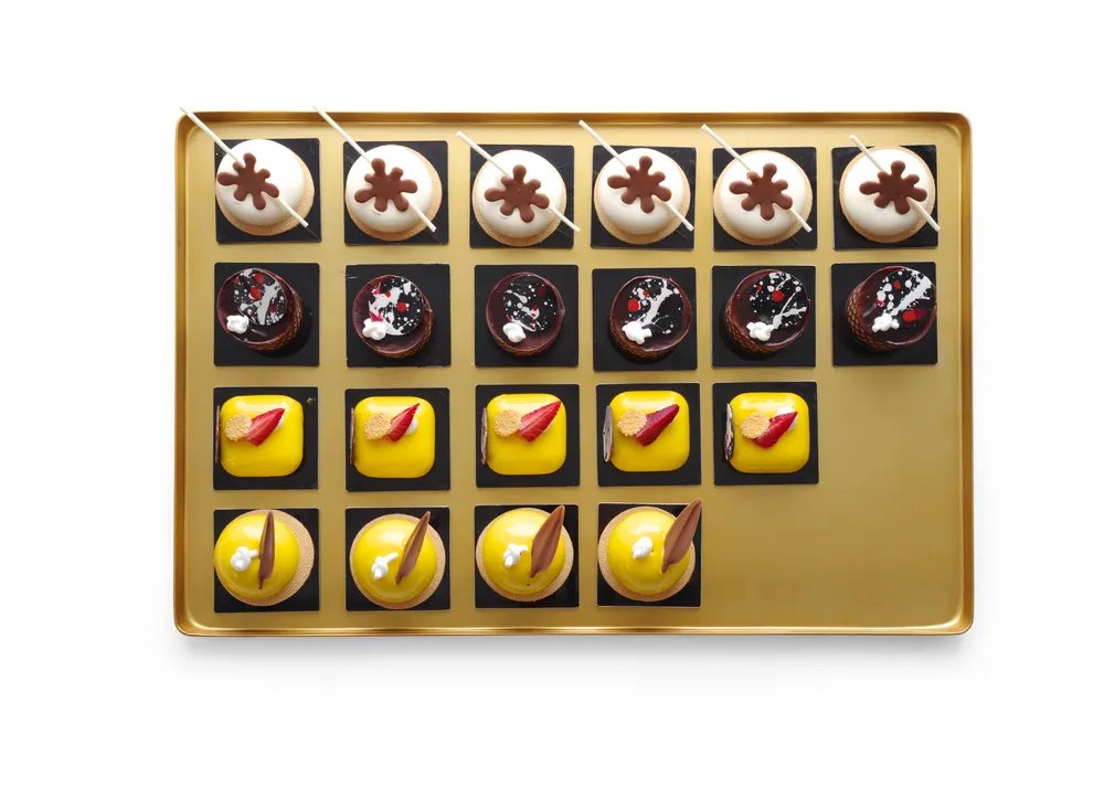 Auslagetablett für Süßwaren, 400x300x(H)20mm