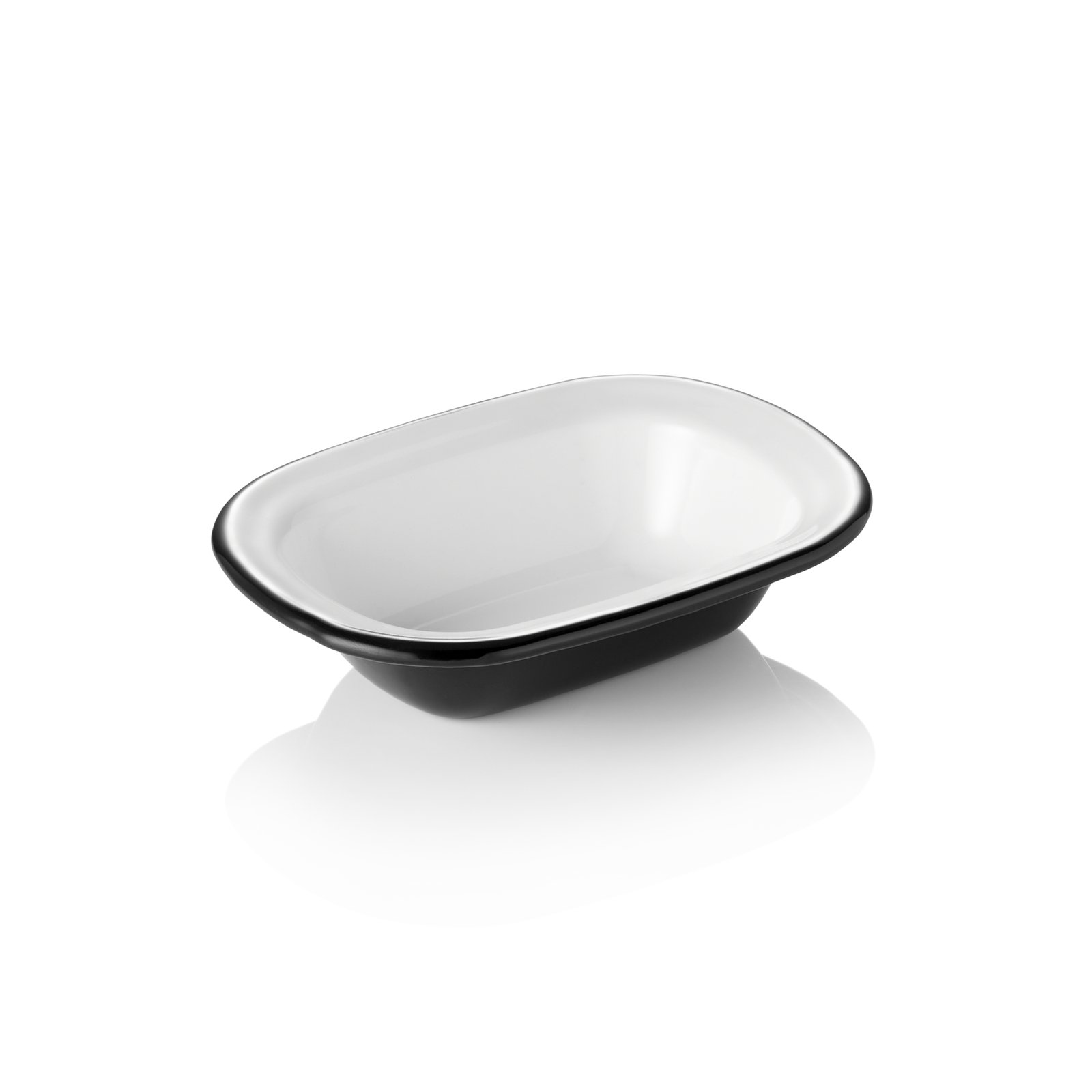 Schale GRACE, 16 x 12 x 3,5 cm, 200 ml, Emaille