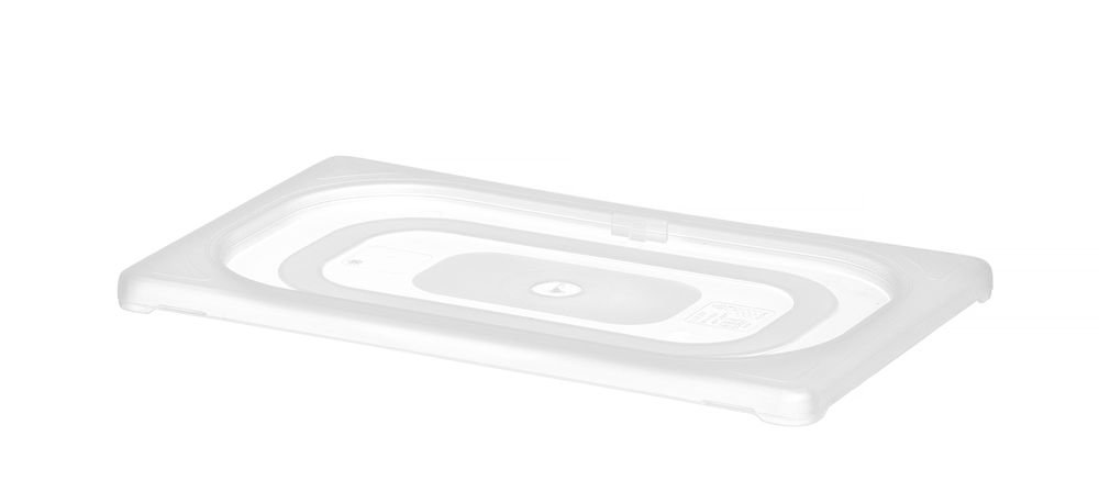 Gastronorm-Deckel, HENDI, GN 1/4, Transparent, 265x162mm
