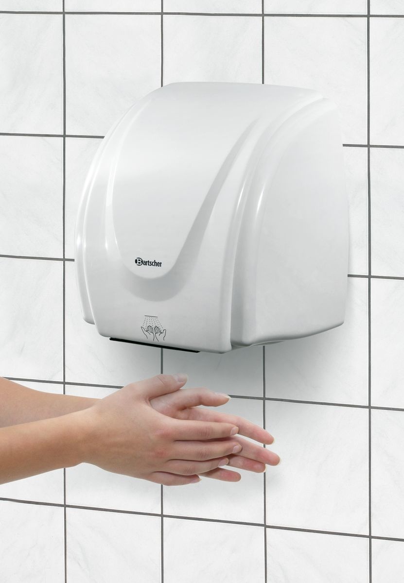 Händetrockner, 2,1kW, Kunststoff