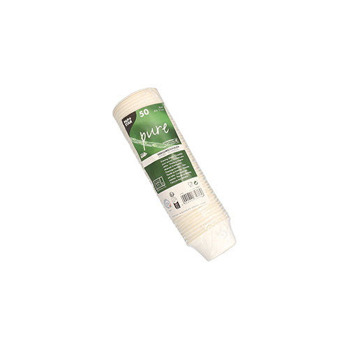 50 Dressingschalen, Zuckerrohr "pure" 60 ml Ø 6 cm · 3 cm weiss 35000 Dressingschalen, Zuckerrohr "pure" 60 ml Ø 6 cm · 3 cm weiss