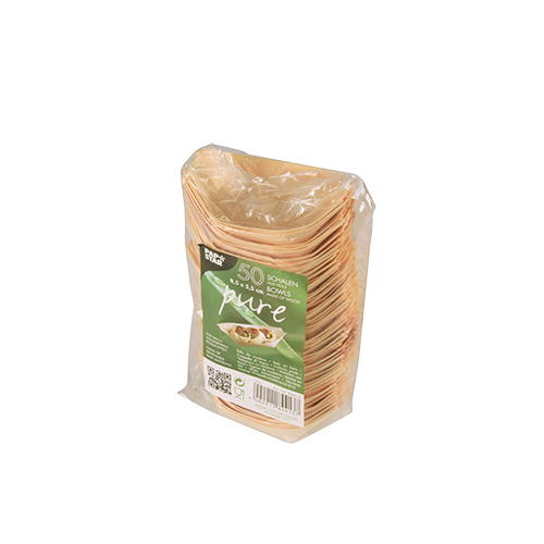 39000 Fingerfood - Schalen, Holz "pure" 8,5 cm x 5,5 cm "Schiffchen"