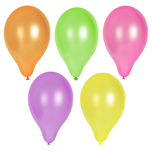 33600 Luftballons Ø 25 cm farbig sortiert "Neon"