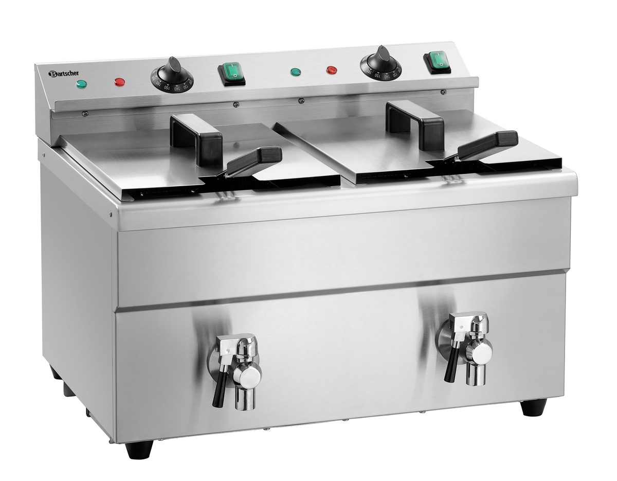 Induktions-Fritteuse 2x8L Plus Induktions-Fritteuse 2x8L Plus