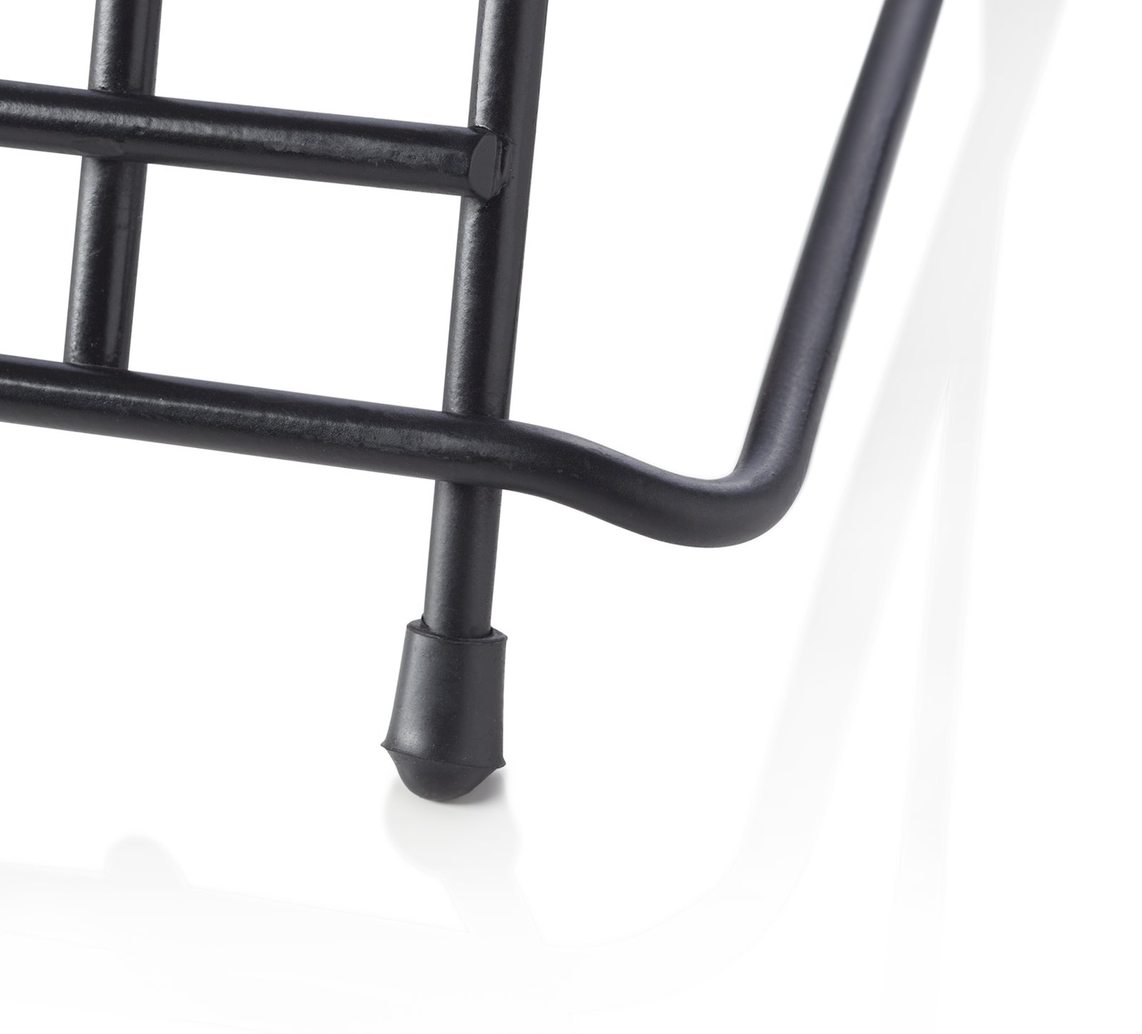 Schneidbretthalter für 6 Bretter bis max. 2,8 cm, 34,5 x 26,5 x 27,5, Chromnickelstahl, pulverbeschichtet schwarz Schneidbretthalter für 6 Bretter bis max. 2,8 cm, 34,5 x 26,5 x 27,5, Chromnickelstahl, pulverbeschichtet schwarz