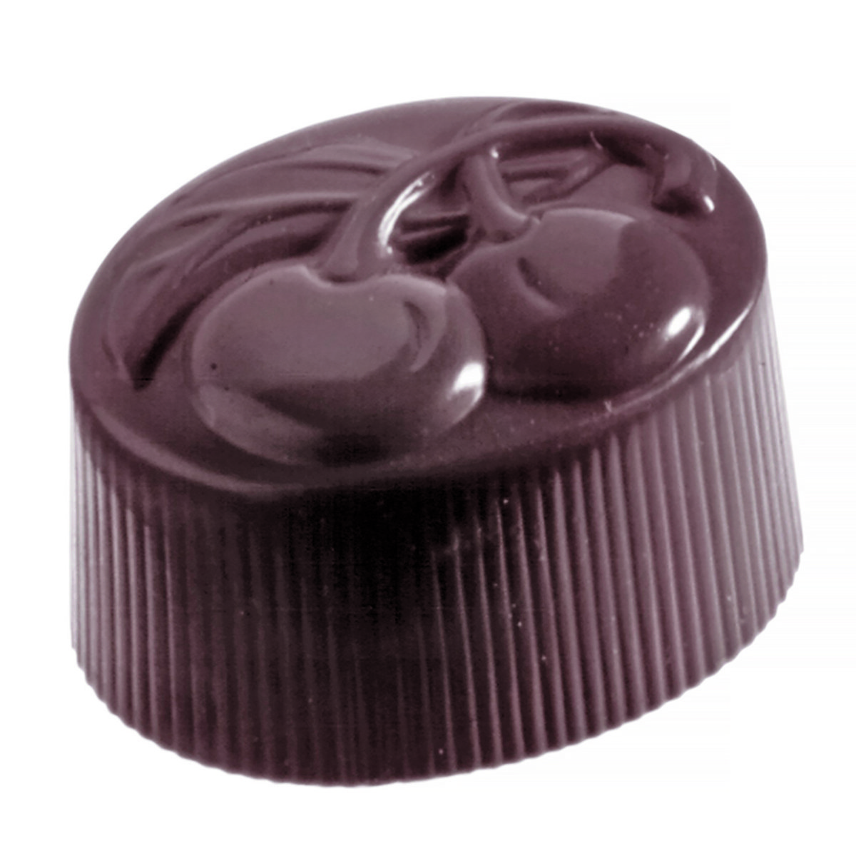 Schokoladen Form - Kirsche doppelt