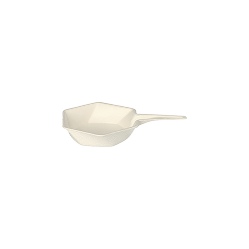 39000 Fingerfood - Schalen Zuckerrohr "pure" 15 ml 1,5 cm x 9,5 cm x 6,3 cm weiss "Hexagon"