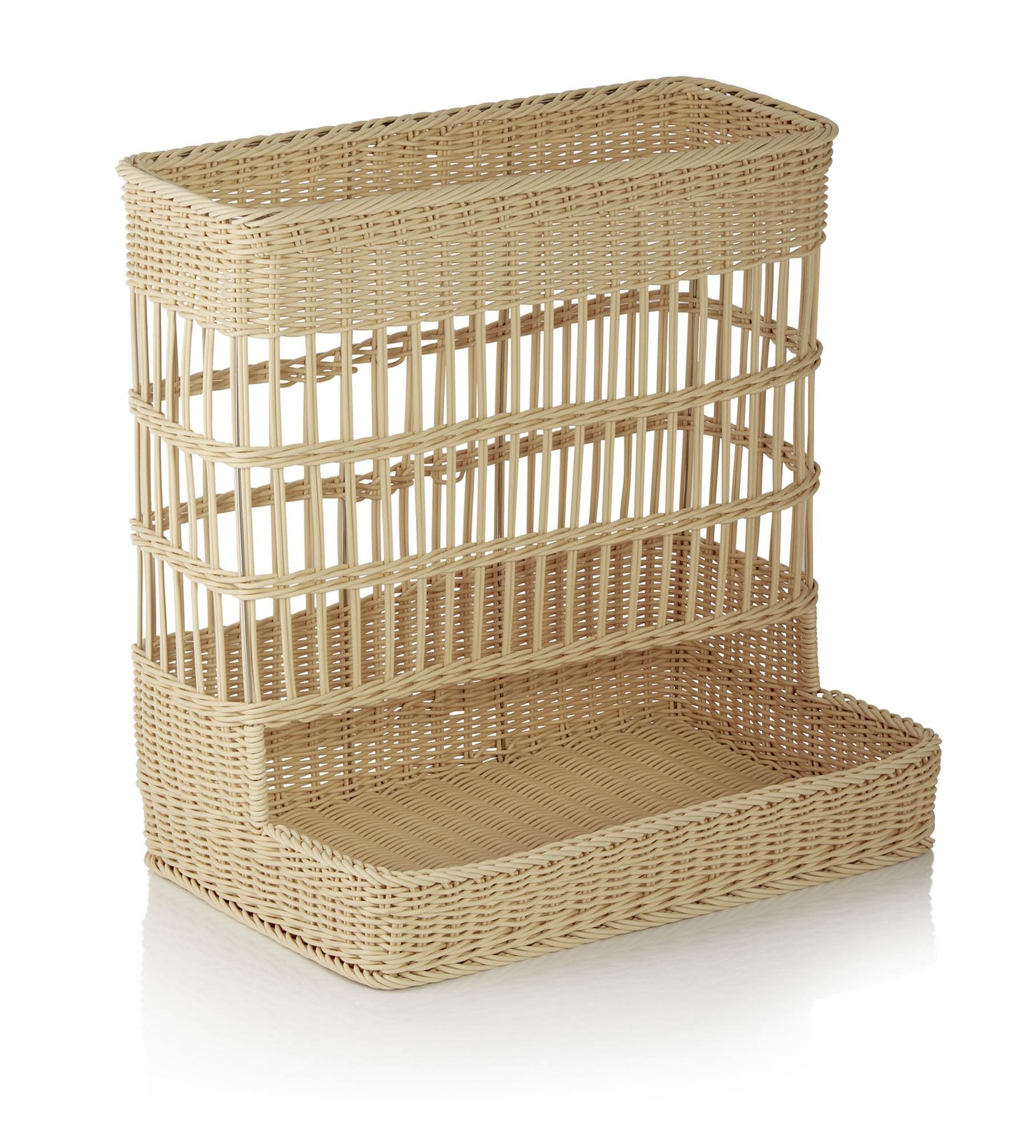 Brötchenschütte WEAVER PRO Systemkörbe, 60 x 49 x 60,5 cm, hellbeige, Polypropylen