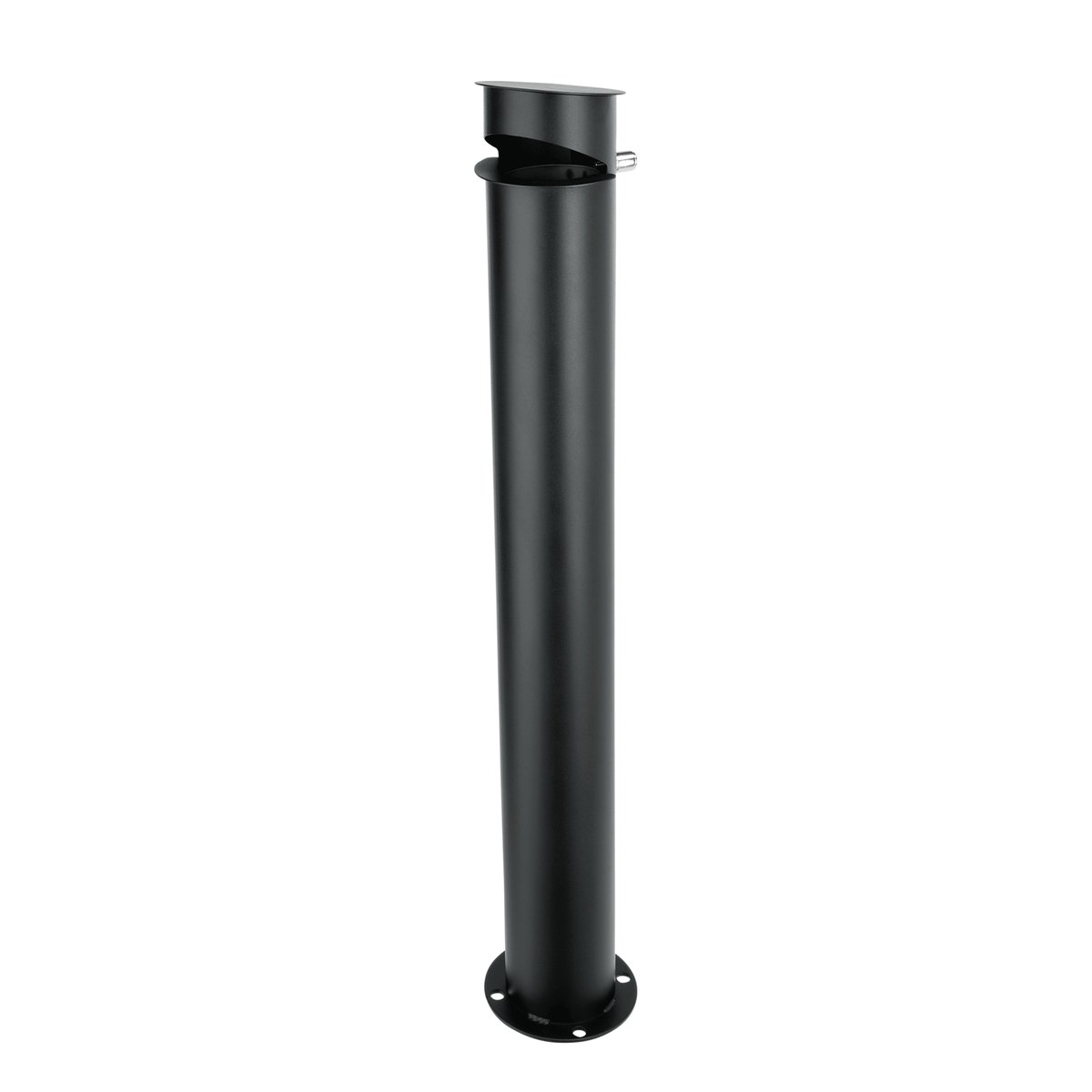 Standascher, Ø 12 cm, Höhe 90 cm, Stahl,