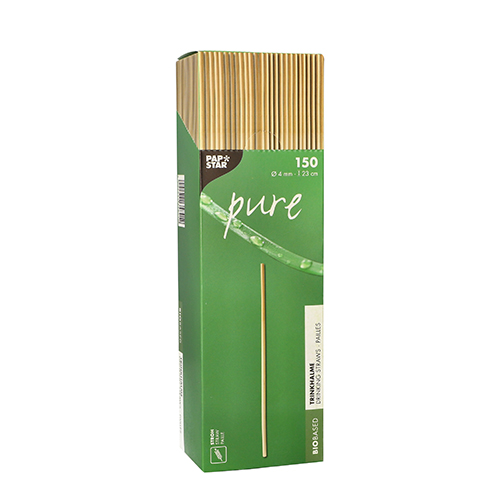 90000 Trinkhalme, Stroh "pure" Ø 4 mm · 23 cm