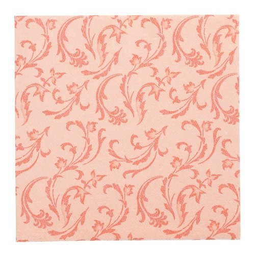 12000 Servietten "ROYAL Collection" 1/4-Falz 40 cm x 40 cm nektarine "Damascato"