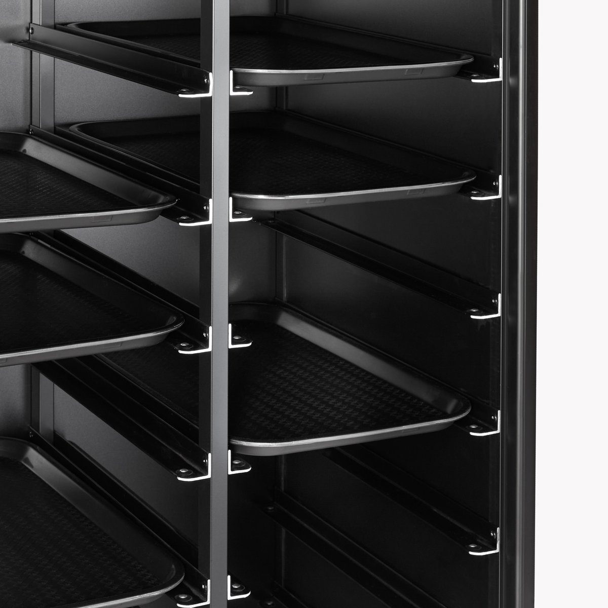 Tablettwagen 86 x 51 x 165 cm GN Tablettwagen 80 x 60 x 165 cm