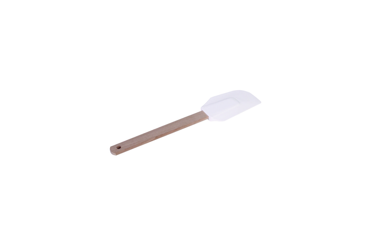Stielschaber, Gummi mit Holzgriff
