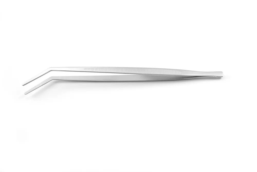 Pinzette, gebogen, (L)305mm