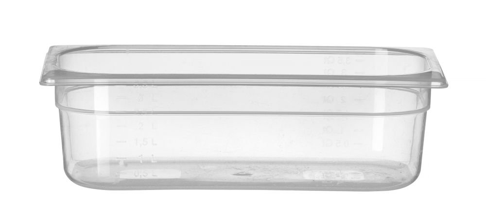 Gastronorm-Behälter 1/3, HENDI, Profi Line, GN 1/3, 4L, Transparent, 325x176x(H)100mm