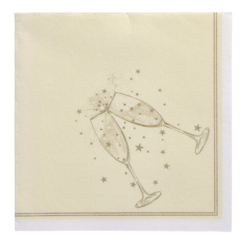 20 Servietten "ROYAL Collection" 1/4-Falz 40 cm x 40 cm gold "Festivity" 12000 Servietten "ROYAL Collection" 1/4-Falz 40 cm x 40 cm gold "Festivity"