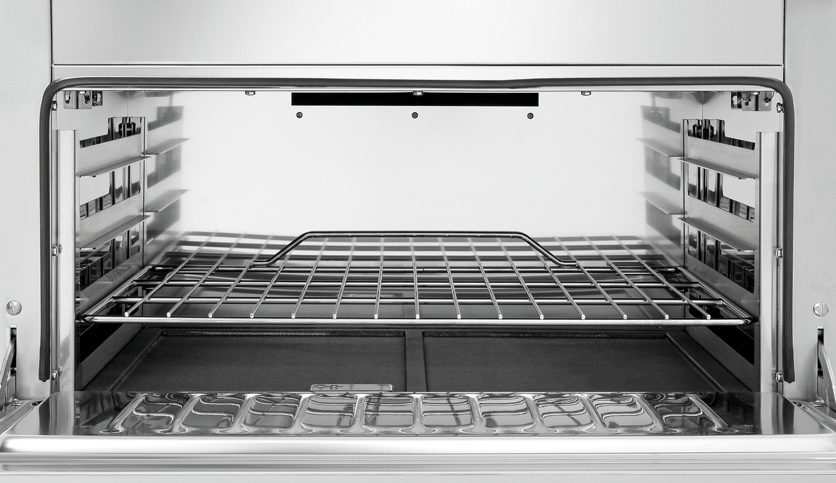 6 Flammen Gasherd, EBO 2/1GN, NS