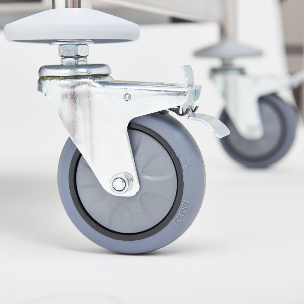 Servierwagen mit zwei Borden a´ 800x500 mm, ohne Griff