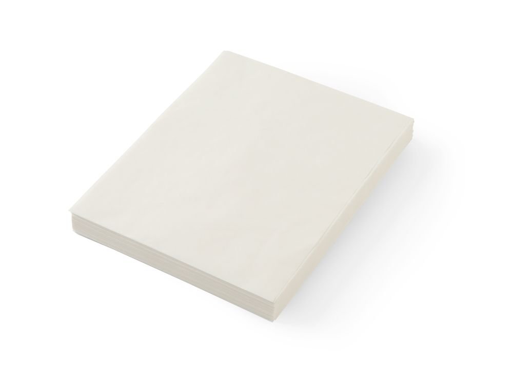 Einschlagpapier, fettdicht - 500 Stk., HENDI, Weiß, 500 Stk., 250x200mm