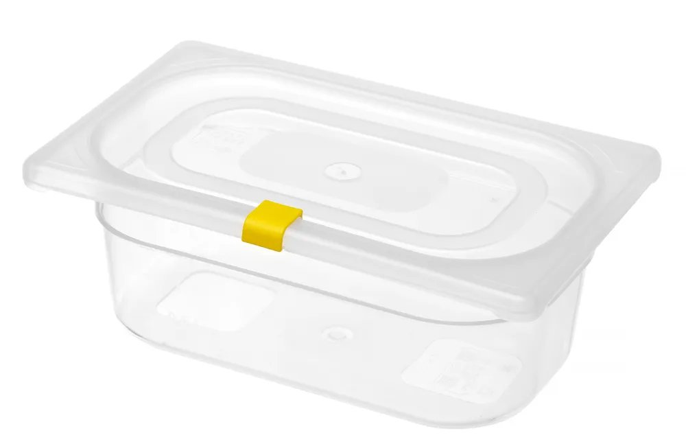 Farbcodierungsclips für HACCP-Aufbewahrungsbehälter, Gelb, 12 Stk Farbcodierungsclips für HACCP-Aufbewahrungsbehälter, Gelb, 12 Stk