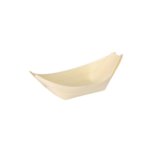 30000 Fingerfood - Schalen, Holz "pure" 11 cm x 6,5 cm "Schiffchen"