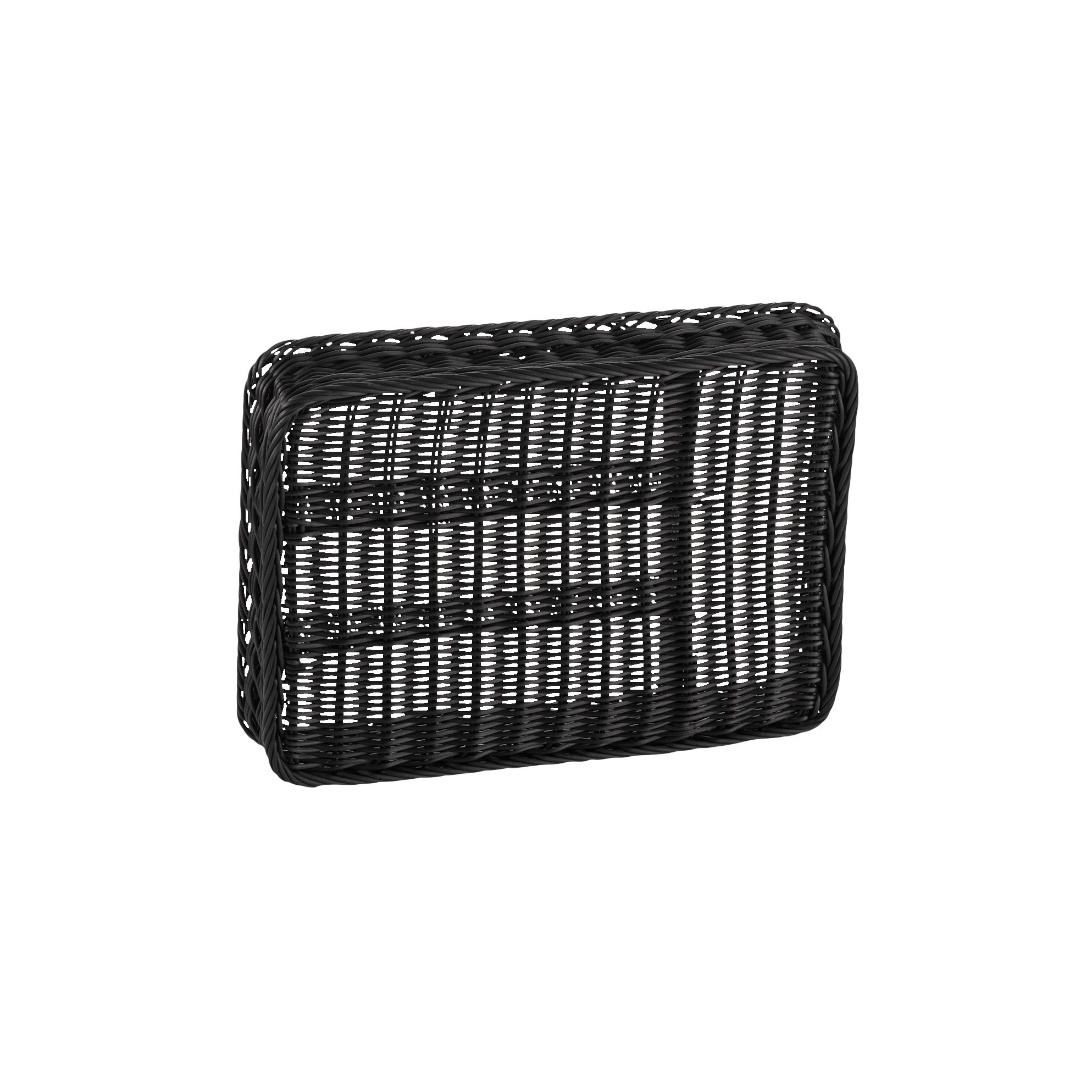Besteckkorb 40 x 30 x 6,5 cm, schwarz