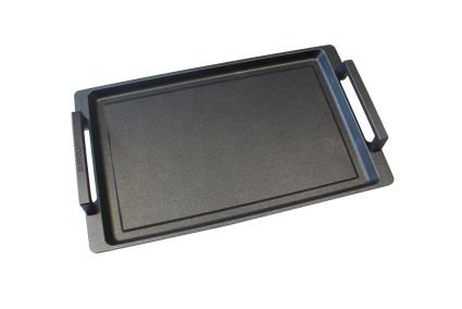 PremiumTeppanyakimitEdelstahlgriffen41x24x2,5cm,glatt