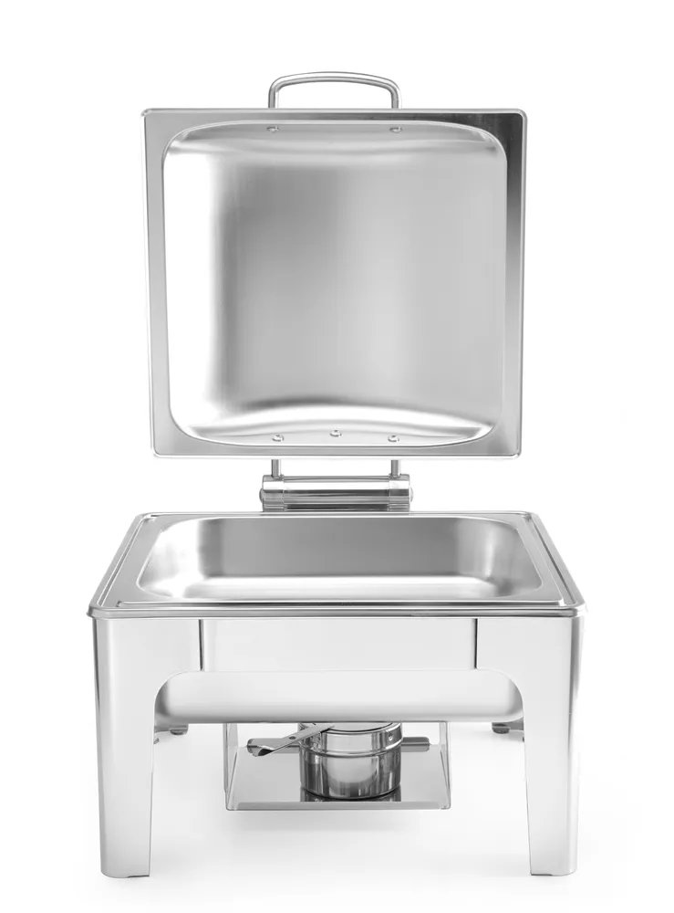 Chafing Dish GN 2/3, satiniert, Profi Line, 6L, 395x430x(H)290mm