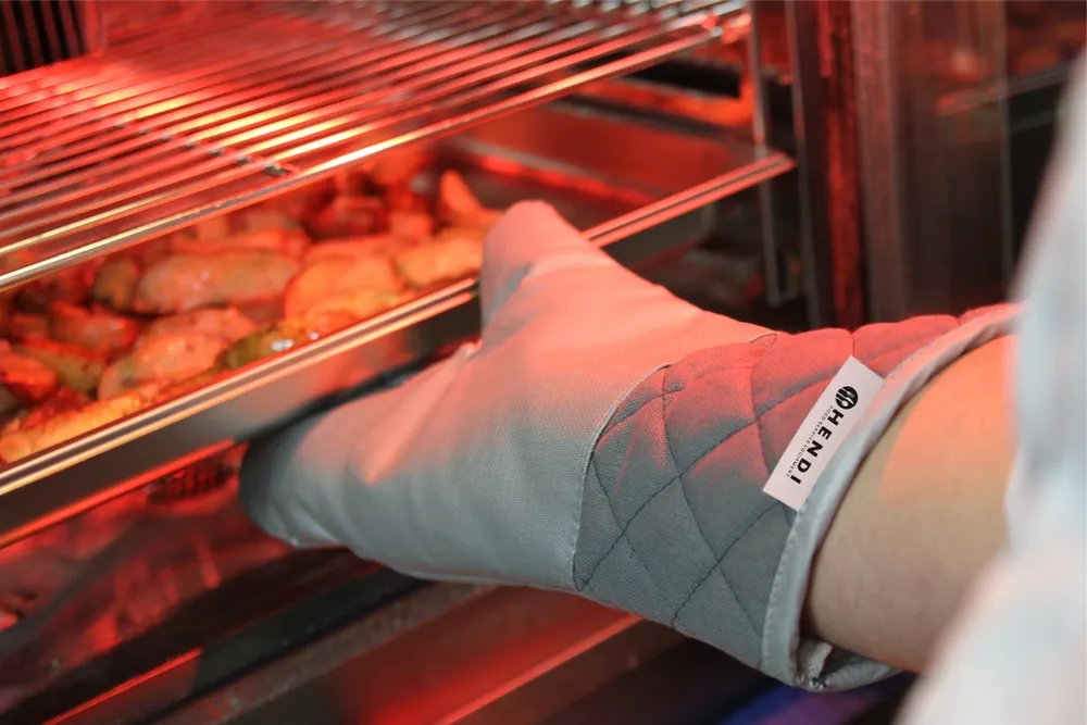 Ofenhandschuhe, Glasfaser – 2 Stück, 2 Stk., (L)360mm Ofenhandschuhe, Glasfaser – 2 Stück, 2 Stk., (L)360mm