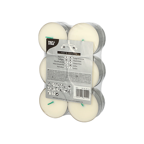11520 Maxi Lichte Ø 59 mm · 20 mm weiss aus 100 % Stearin