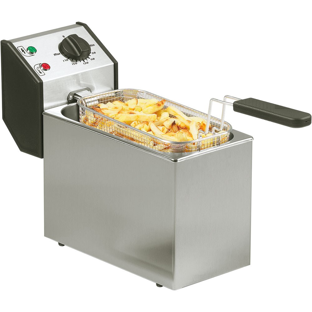 ROLLER GRILL Fritteuse, 5 Liter, Abmessung 190 x 425 x 320 mm (BxTxH) ROLLER GRILL Fritteuse, 5 Liter, Abmessung 190 x 425 x 320 mm (BxTxH)
