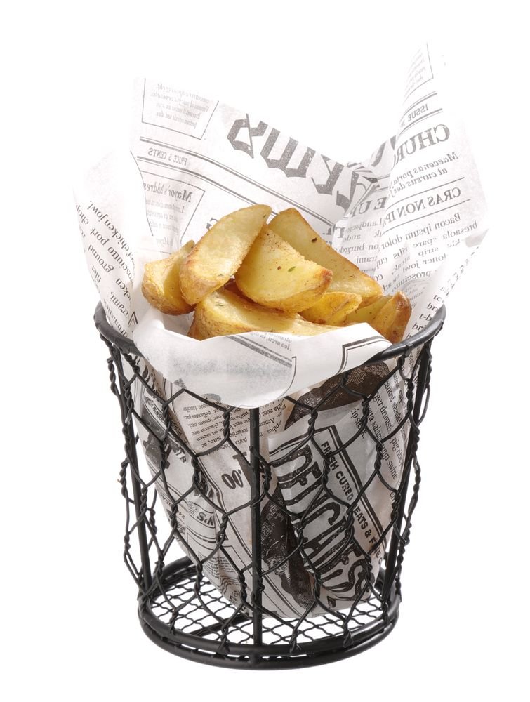 Drahtkorb Basic,rund, HENDI, ⌀120x(H)110mm