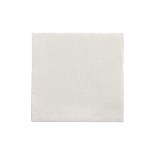 48600 Servietten "DAILY Collection" 1/4-Falz 24 cm x 24 cm weiss