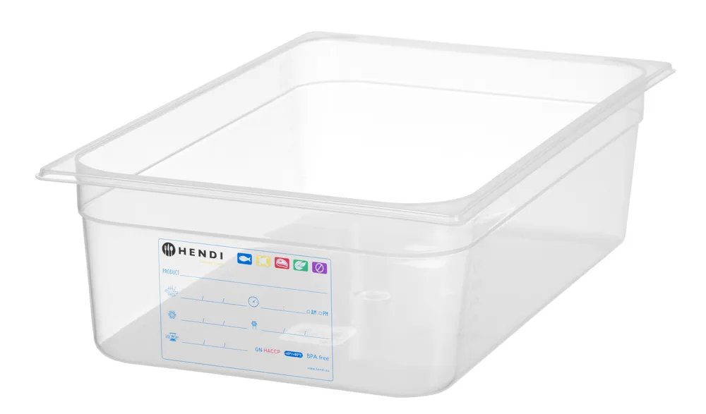 Gastronorm-Behälter 1/1, GN 1/1, 21L, Transparent, 530x325x(H)150mm