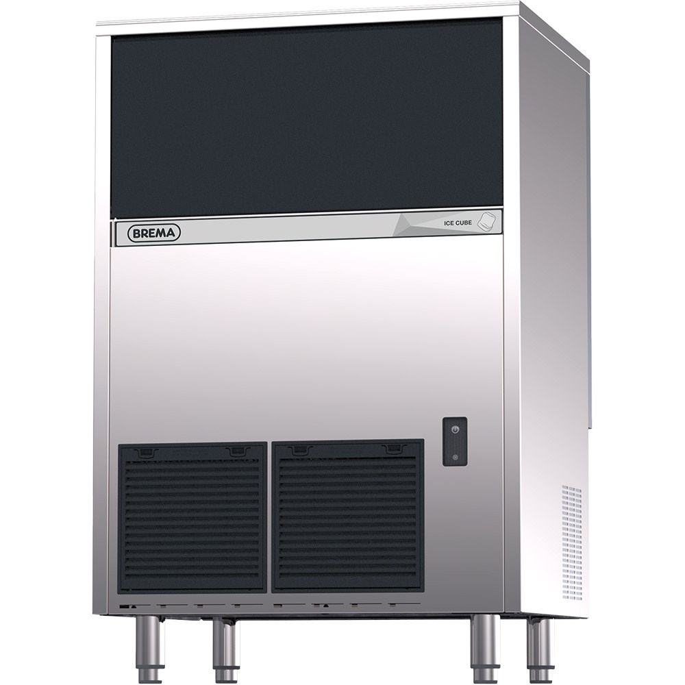 BREMA Eiswürfelbereiter luftgekühlt, 95kg/24h, Abmessung 738 x 600 x 1130 mm (BxTxH) Eiswürfelbereiter wassergekühlt, 95kg/24h, Abmessung 738 x 600 x 1130 mm (BxTxH)