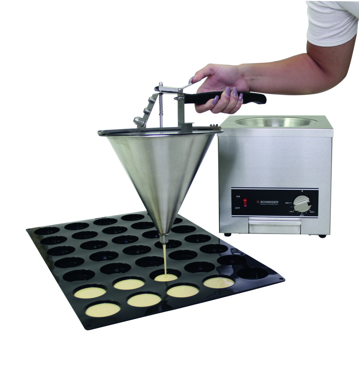 Fondanttrichter / Saucenportionierer, 2L
