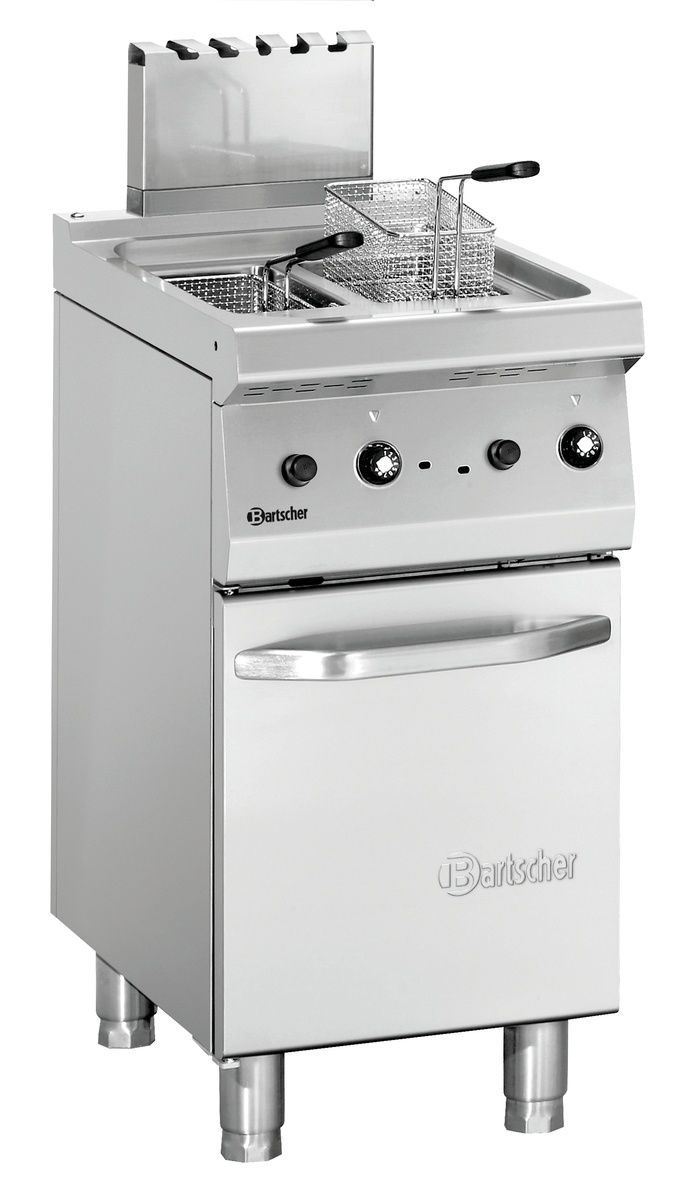Fritteuse Gas, 700, B400, 2x7L