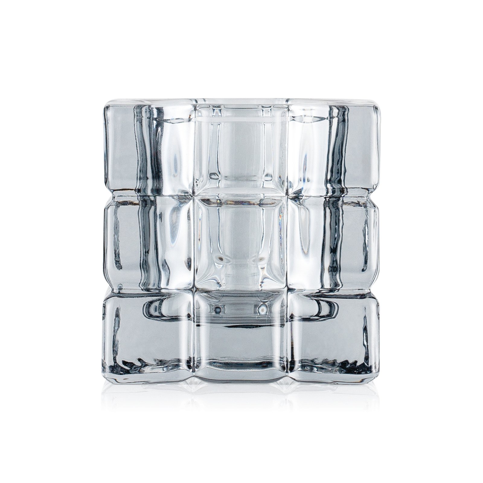 Cube Smoke Grey YUYU, 6,5 x 6,5 x 6,5 cm Cube Smoke Grey YUYU, 6,5 x 6,5 x 6,5 cm