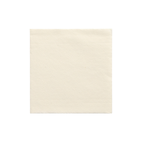 48000 Servietten "DAILY Collection" 1/4-Falz 24 cm x 24 cm champagner
