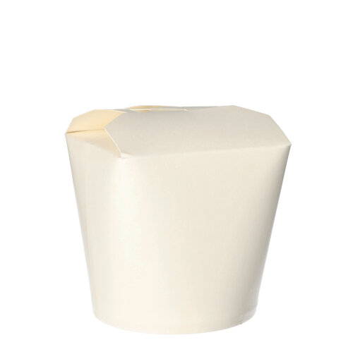 4000 Snackboxen "To Go" eckig 750 ml 10,1 cm x 10 cm x 9,1 cm weiss