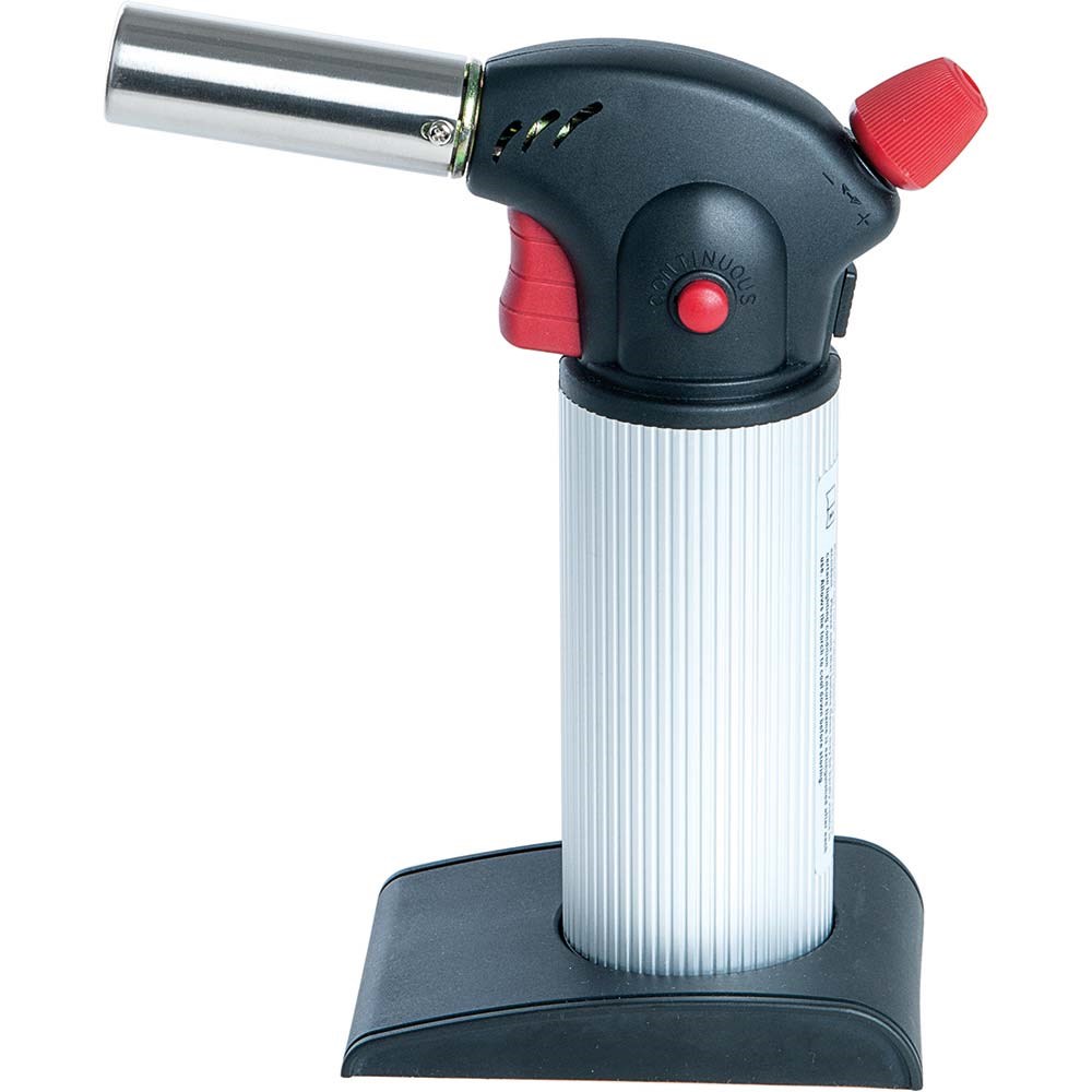 Gasbrenner / Karamellisierer, für etwa 90 Minuten Betrieb, 0,045 Liter Gasbrenner / Karamellisierer, für etwa 90 Minuten Betrieb, 0,045 Liter