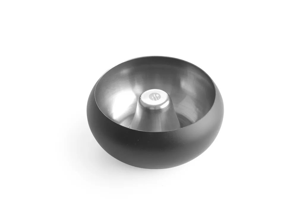 Aschenbecher, schwarz, ⌀105x(H)58mm