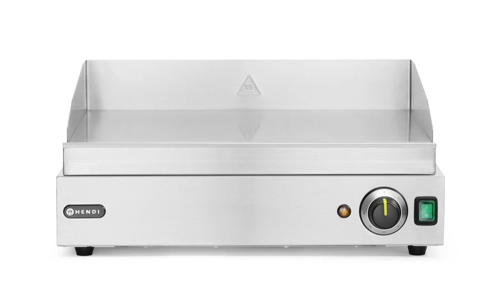 Grillplatte, HENDI, Profi Line, glatte Ausführung, 230V/2400W, 550x455x(H)244mm Grillplatte, HENDI, Profi Line, glatte Ausführung, 230V/2400W, 550x455x(H)244mm