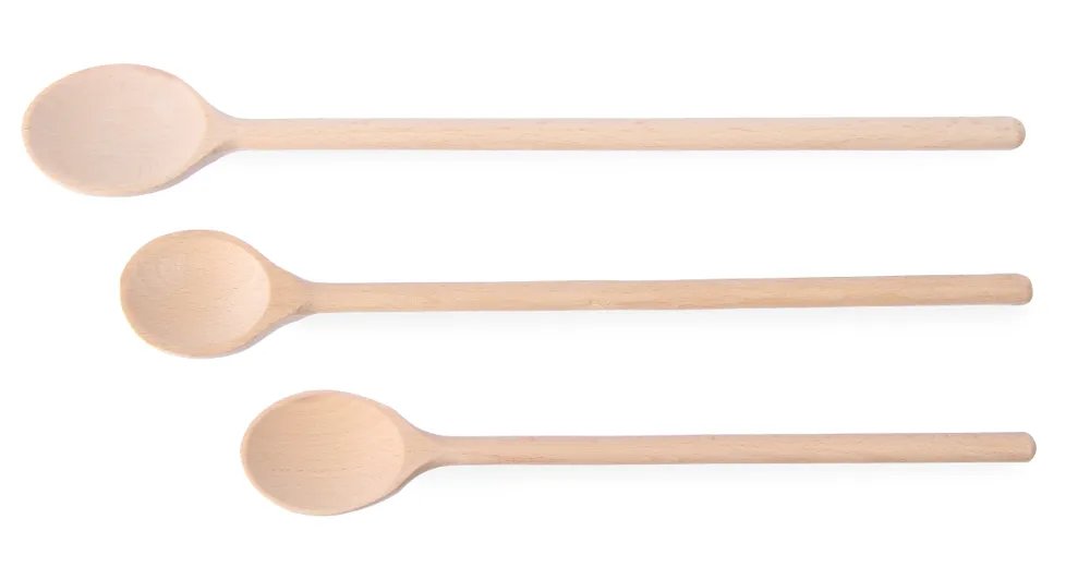Holzlöffel - 3er-Set, verschiedene Größen, 3 Stk., (L)475mm Holzlöffel - 3er-Set, verschiedene Größen, 3 Stk., (L)475mm