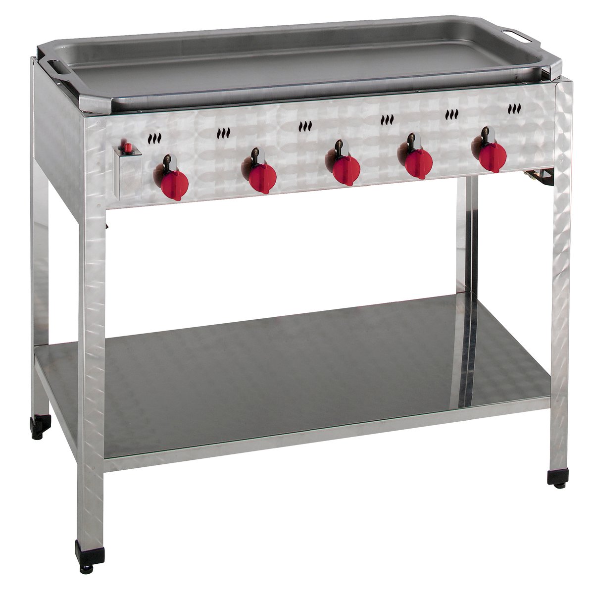 Gas-Kombi-Standbräter 5 5 Brenner