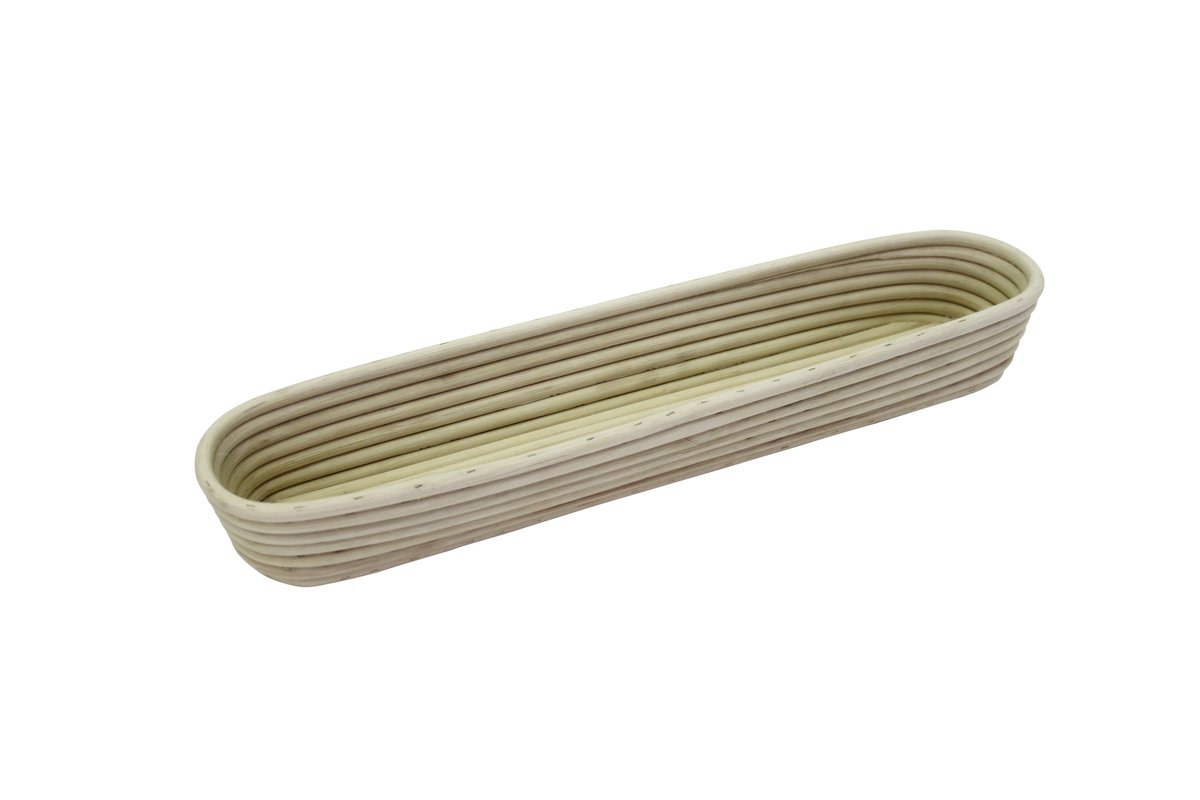 Brotform / Gärkorb, lang, runder Kopf Brotform / Gärkorb, lang, runder Kopf